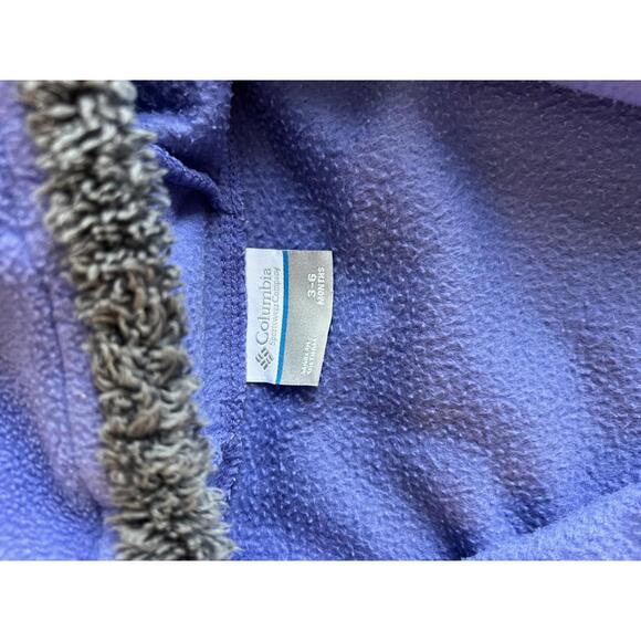 Columbia Fleece Onesie with Hood and Bear Ears - Picture 4 of 5